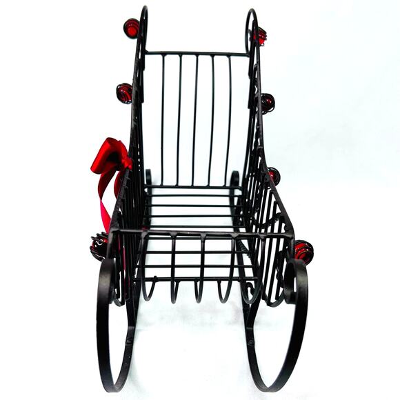 Cork Cage Sleigh Metal Cork and Wine Bottle Holder - Picture 6 of 11